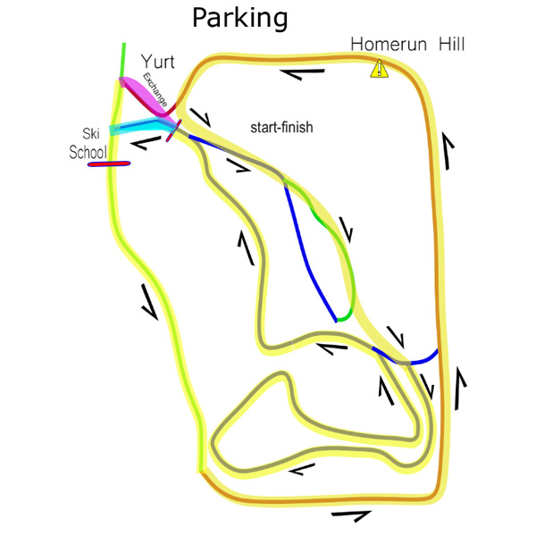 Feature image for Winter Wolf Skiathlon course and transition rules announced