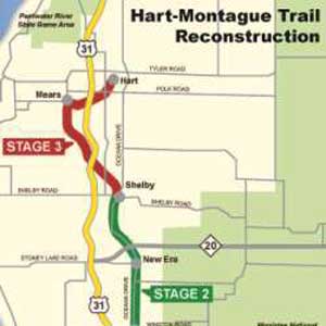Feature image for Hart Montague Trail improvements this month