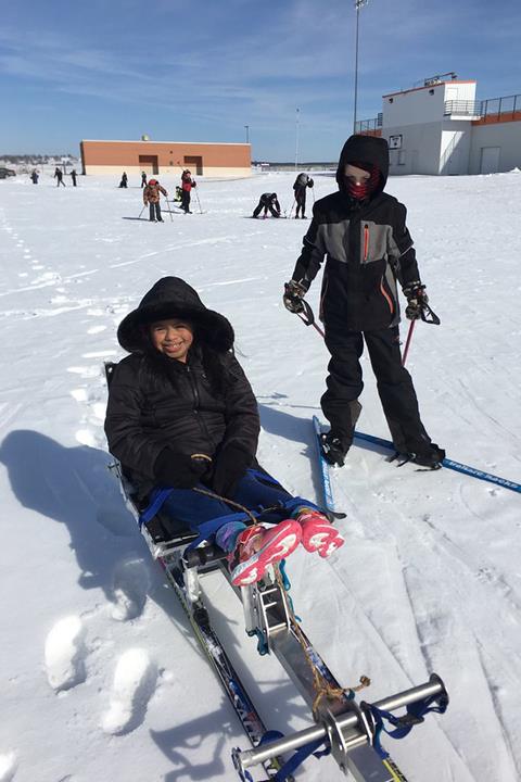 Sit skis children