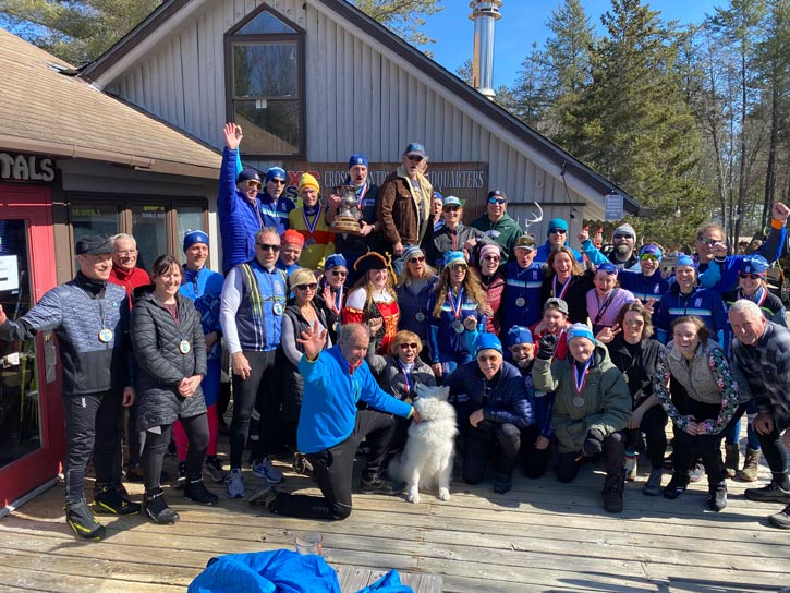 Cross Country Ski Headquarters wins another Michigan Cup! Good job getting your skiers out, Headquarters!