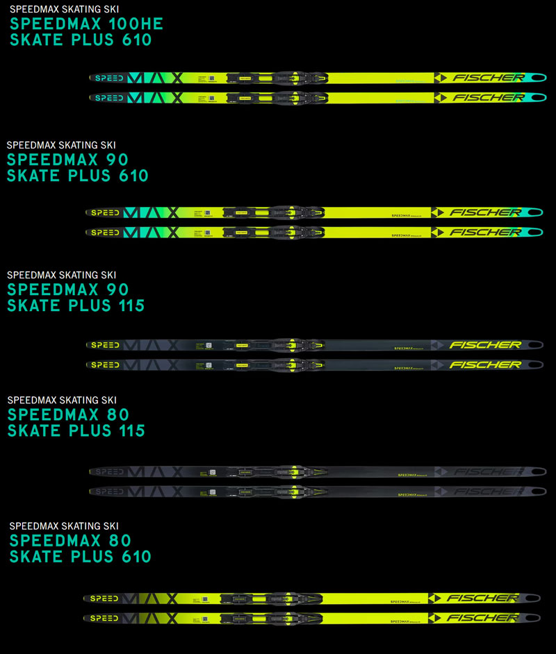 Fischer Speedmax skating skis for 2025-2026