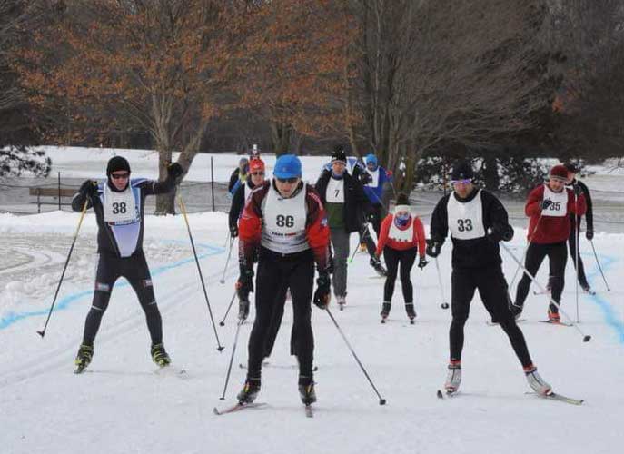 Frosty Freestyle xc ski race
