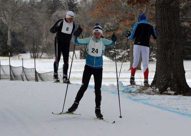 Frosty Freestyle cross country ski race