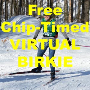 Free chip-timed Virtual Birkie at Huron Meadows Metropak