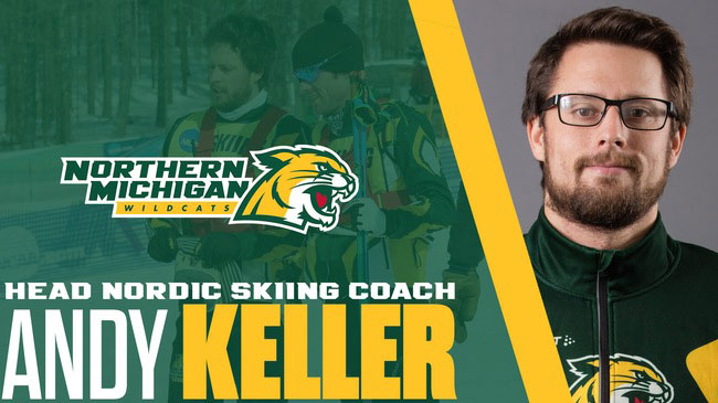 Northern Michigan University has selected Andy Keller as  head Nordic ski coach