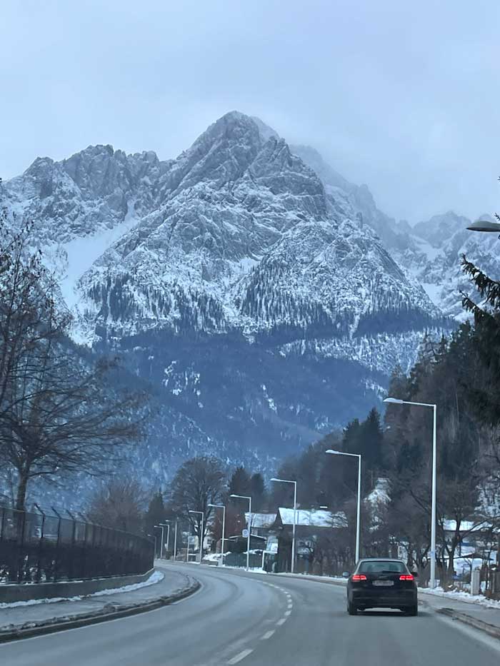 Driving into Lienz