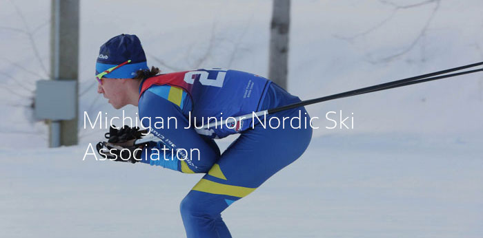 Michigan Junior Nordic Ski Association logo