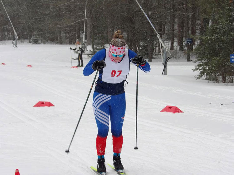 Forbush Memorial Classic cross country ski racer