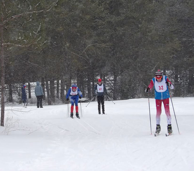 2025 Forbush Memorial Classic cross country ski racer