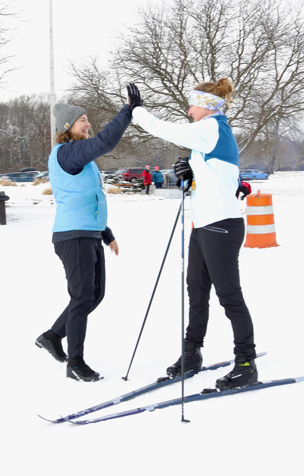 Krazy Klassic cross country ski racers