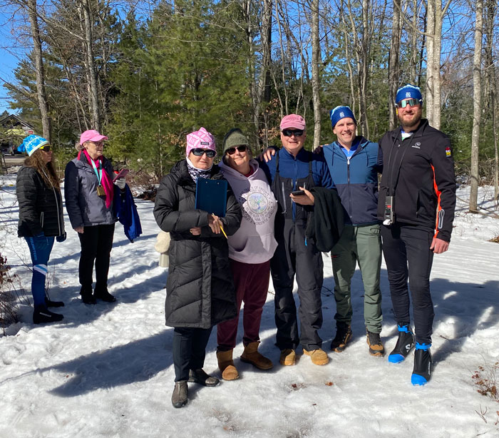 Michigan Cup relays cross country ski race