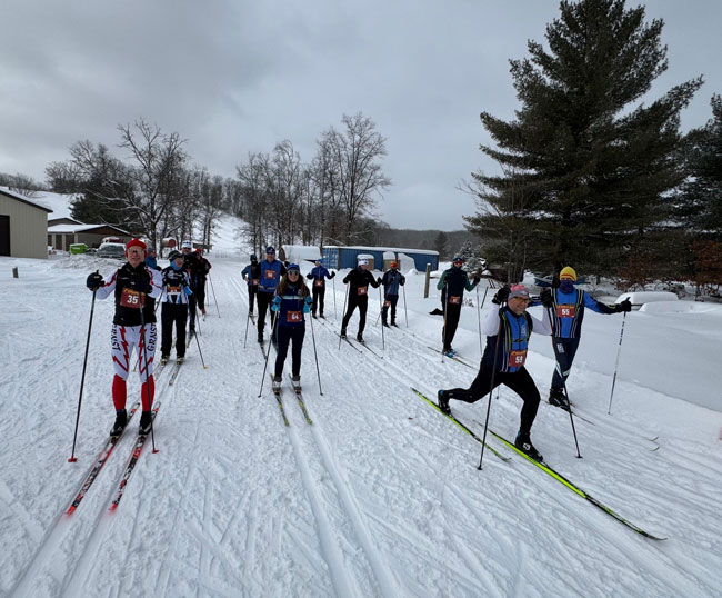 Start of Meijer State Games / Hanson Hills Classic