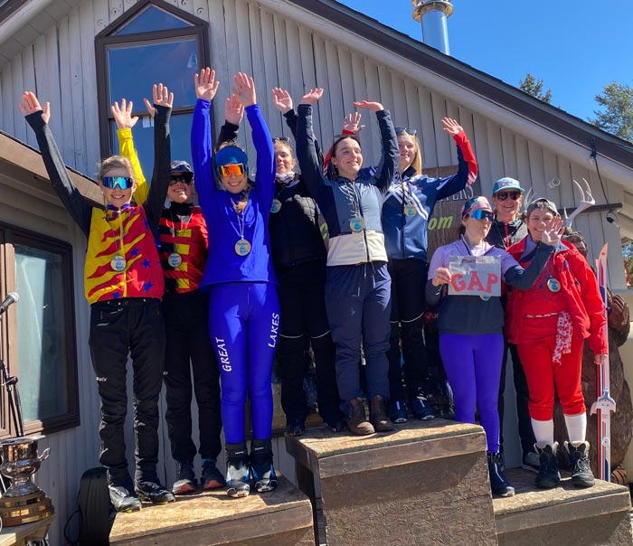 Michigan Cup relays cross country ski race