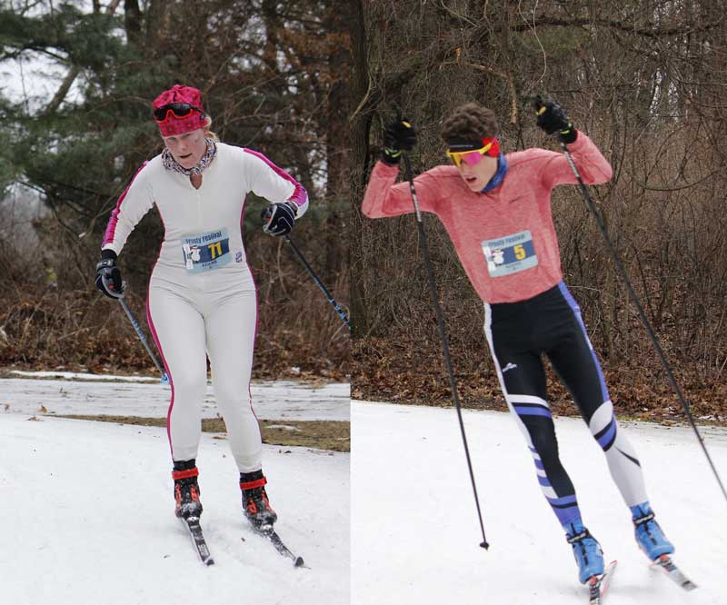 Karin Rand and Bradley Baas dominate Frosty Freestyle