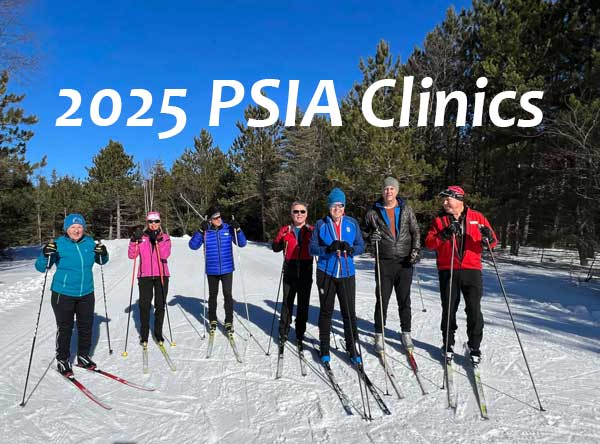 PSIA (Professional Ski Instructor Association) Clinics for 2025